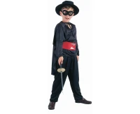 Role play-set for kids Masked Swordsman (shirt, pants, cape, belt, eye mask), size 120/130 cm